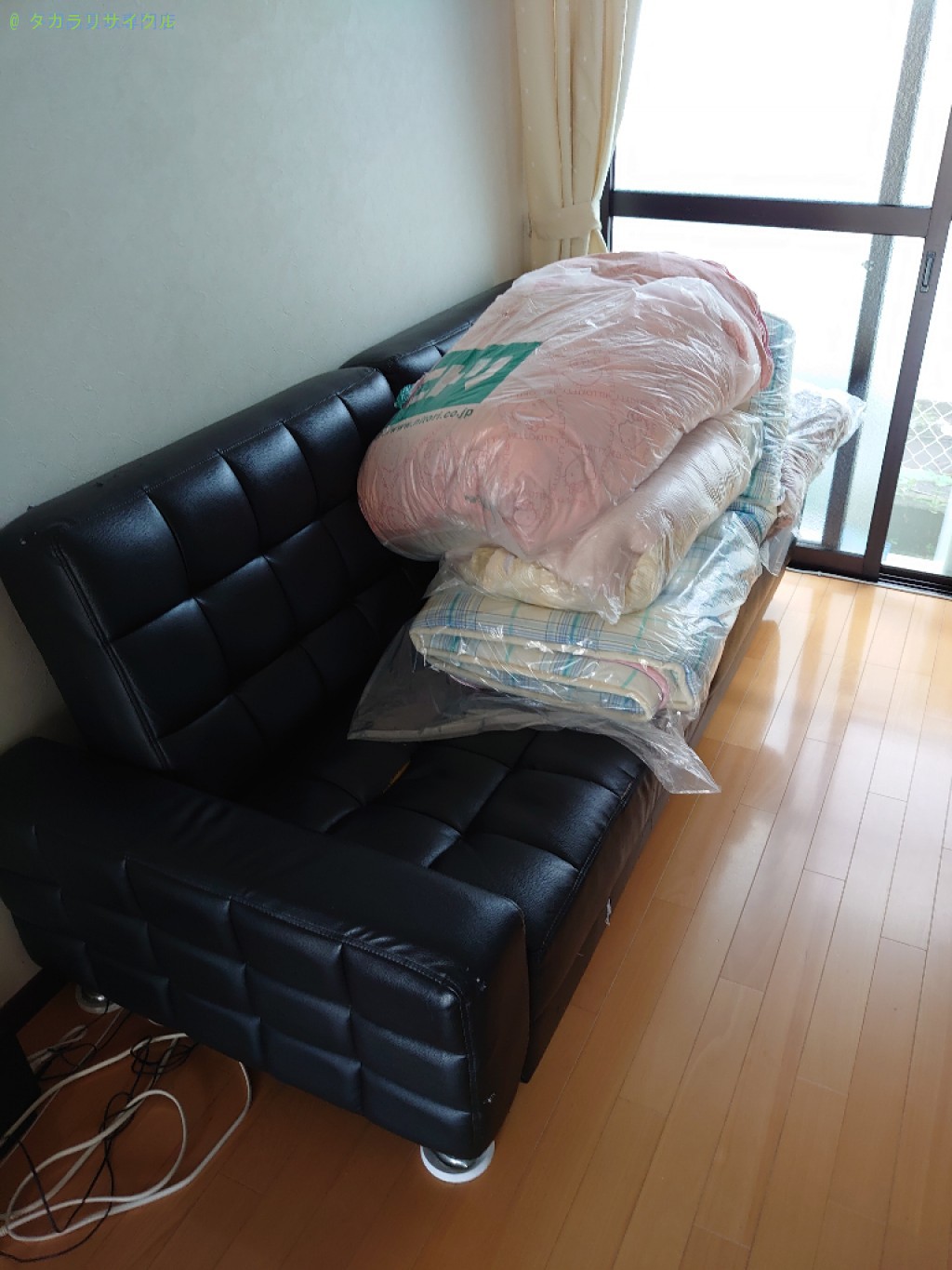 【伊予市米湊】ソファ・寝具類の処分・回収のご依頼者さま